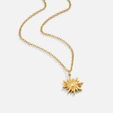 Colar Sol Dourado