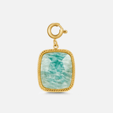 Charm Pedra Amazonite Verde