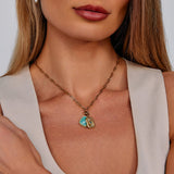 Charm Pedra Amazonite Verde