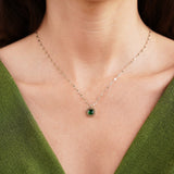 Colar Athena Cristal Verde