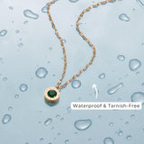 Colar Athena Cristal Verde