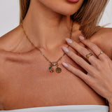 Charm Cristal Esmeralda Verde
