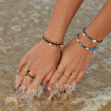 Pulseira de Contas Peridoto Verde