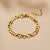 Pulseira Iris Grossa em Ouro