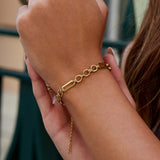 Pulseira Iris Grossa em Ouro