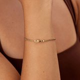 Pulseira Cristal Peridoto Keana