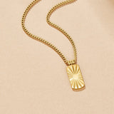 Kiya Colar Pendente Dourado