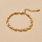 Pulseira Onda Ouro em Camadas
