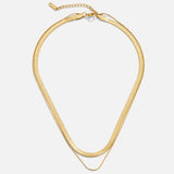 Colar em Camadas de Ouro 18K Layla