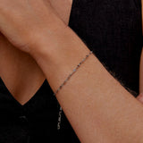 Pulseira Leila em Corrente de Prata