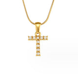 Colar Charm Pérola com Letra