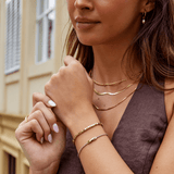 Pulseira Cubo Ouro 18K Lexi