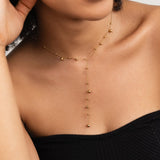 Lovi Colar Dourado com Contas e Borla