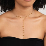 Lovi Colar Dourado com Contas e Borla