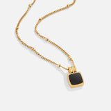 Lucia Colar com Pendente Preto