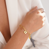 Pulseira Lucky com Charm de Margarida