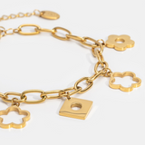 Pulseira Lucky com Charm de Margarida