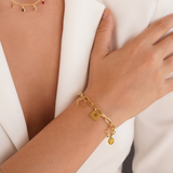 Pulseira Lucky com Charm de Margarida