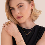 Pulseira com Contas de Pedra Lulu