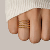 Anel em Camadas 18K Madison