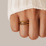 Conjunto de Anéis Madison Onda