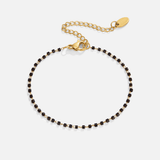 Pulseira Maisie com Contas Pretas