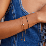Pulseira Maisie com Contas Pretas