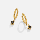 Maison Brincos Argola Pendente Cristal