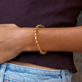 Pulseira Espiral Ouro Melinda