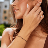 Pulseira Cristal Preto Midnight