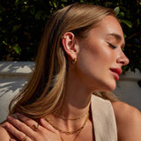 Piercing de Orelha Dourado Millie