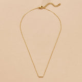 Missy Colar Pendente Barra de Cristal