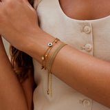 Pulseira Molly em Corrente de Malha em Ouro
