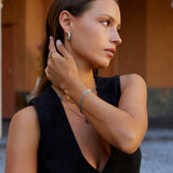 Pulseira Corrente Malha Prata Molly