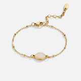 Pulseira Charm Pedra da Lua