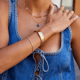Bracelete Nica em Ouro