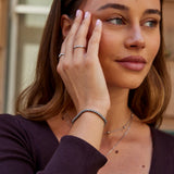 Pulseira Niloya com Contas em Prata