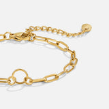 Pulseira Corrente Elo Charm Pia