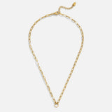 Colar Pia com Elos de Corrente e Charm