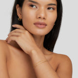 Pulseira Ouro em Camadas Pia