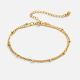 Pulseira Ouro em Camadas Pia