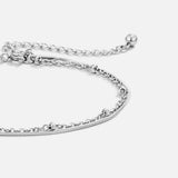 Pulseira Prata em Camadas Pia