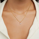 Colar Piya em Camadas com Cristal