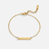 Pulseira Barra Ouro Rina