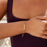 Pulseira Barra Ouro Rina