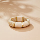 Pulseira Mármore Branco Sabina