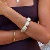 Pulseira Mármore Branco Sabina