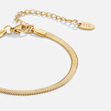 Pulseira Corrente Cobra Ouro Sarya