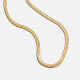 Sarya Colar Corrente de Cobra Dourado