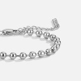 Pulseira com Contas Lulu em Prata